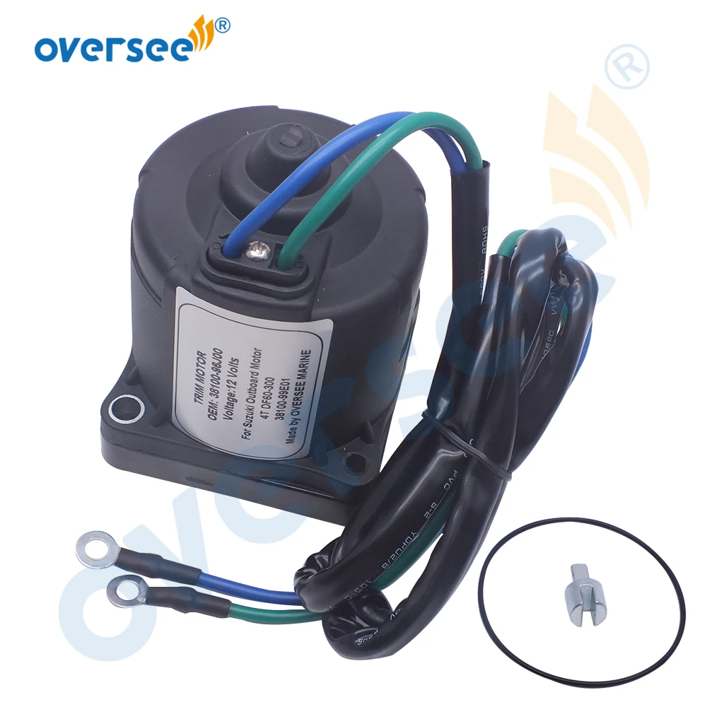 Oversee 38100-96J10 Tilt Trim Motor For Suzuki Outboard Motor 4T DF150-DF300 2001-Up
