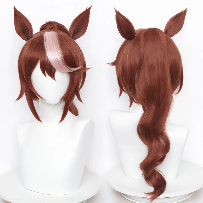 Spiel Pretty Derby Tokai Teio Cosplay Perücke Tōkai Teiō Cosplay Haar Für Hallowmas Party Erwachsene Frauen Männer
