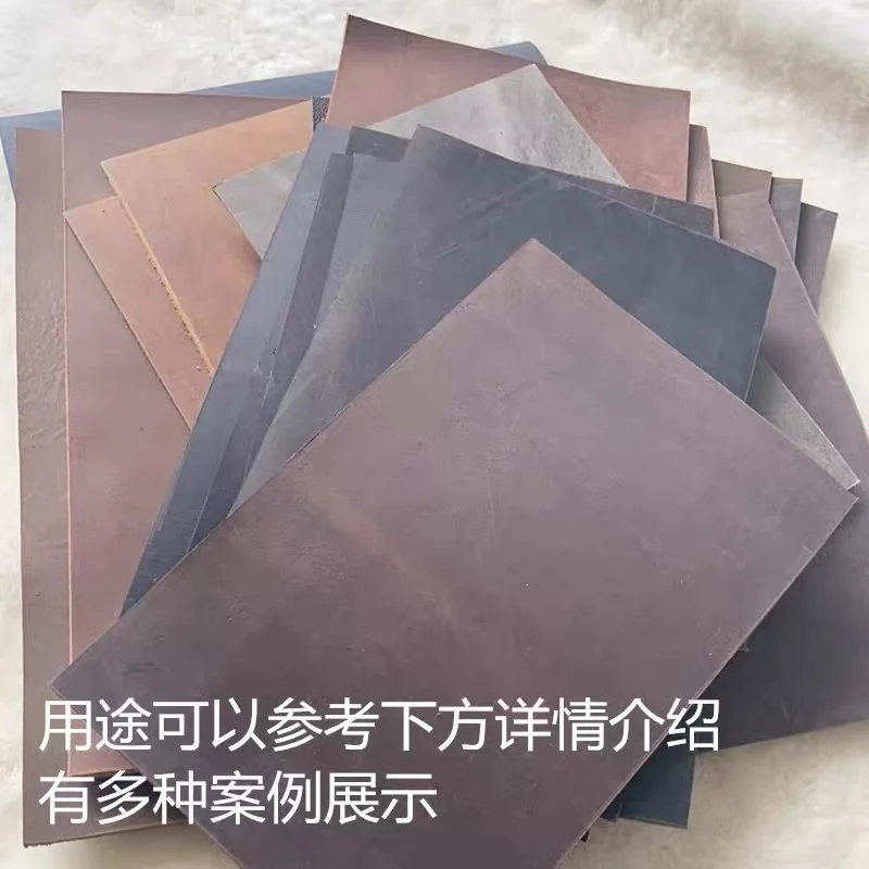 Handmade Cowhide, DIY Crazy Horse Leather, Genuine Pure Leather, TN Leather, This Leather, Hand Layer Cowhide, Swinging Knife Le