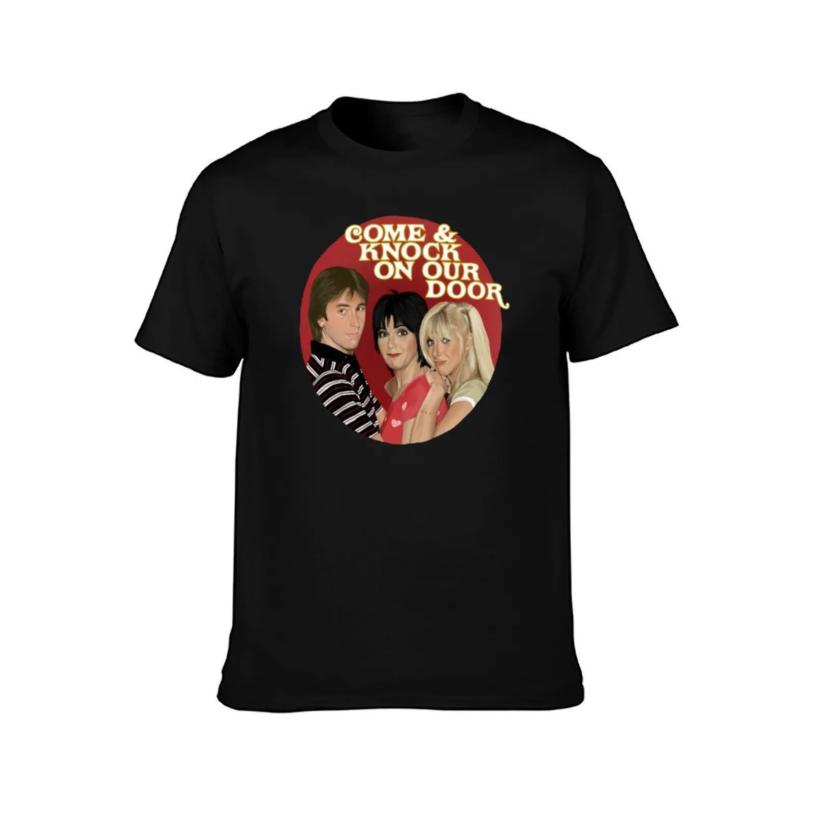 Jack, Janet, & Chrissy T-Shirt Work Wear Simple Tee Shirt
