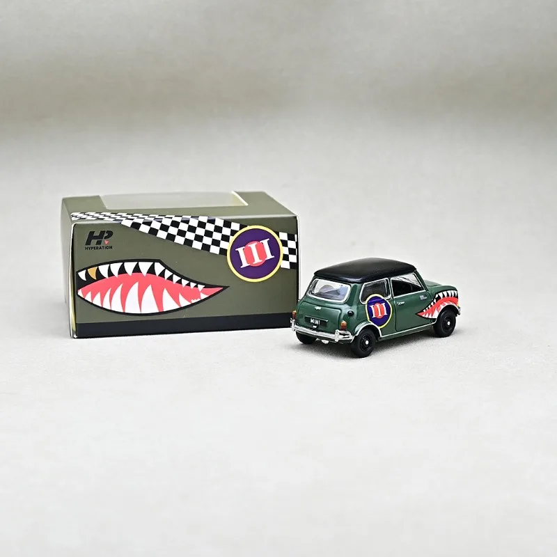 TINY 1/64 Mini Cooper Shark Alloy Motor Vehicle Toy Die-casting Metal Model Collection Boy Christmas Gift