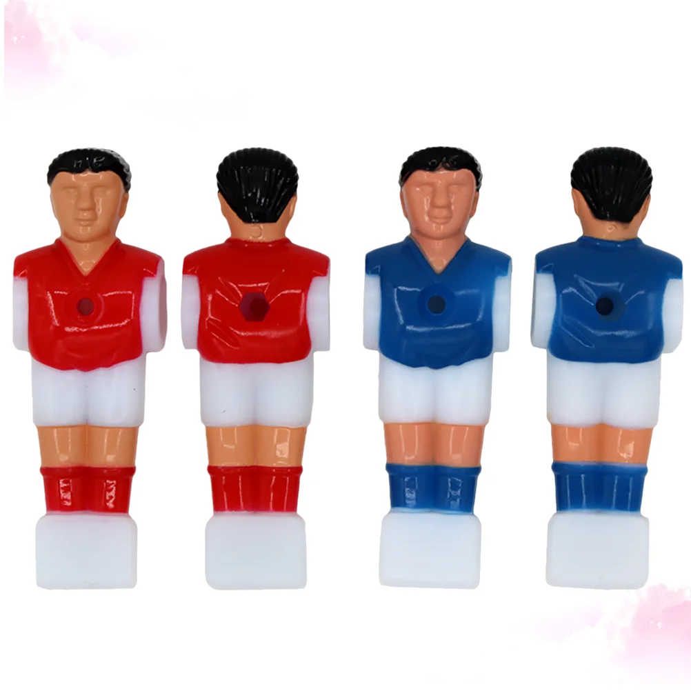 4 Pcs Rod Soccer Figurine Table Football Men Replacement Player Figures Kids Players Component