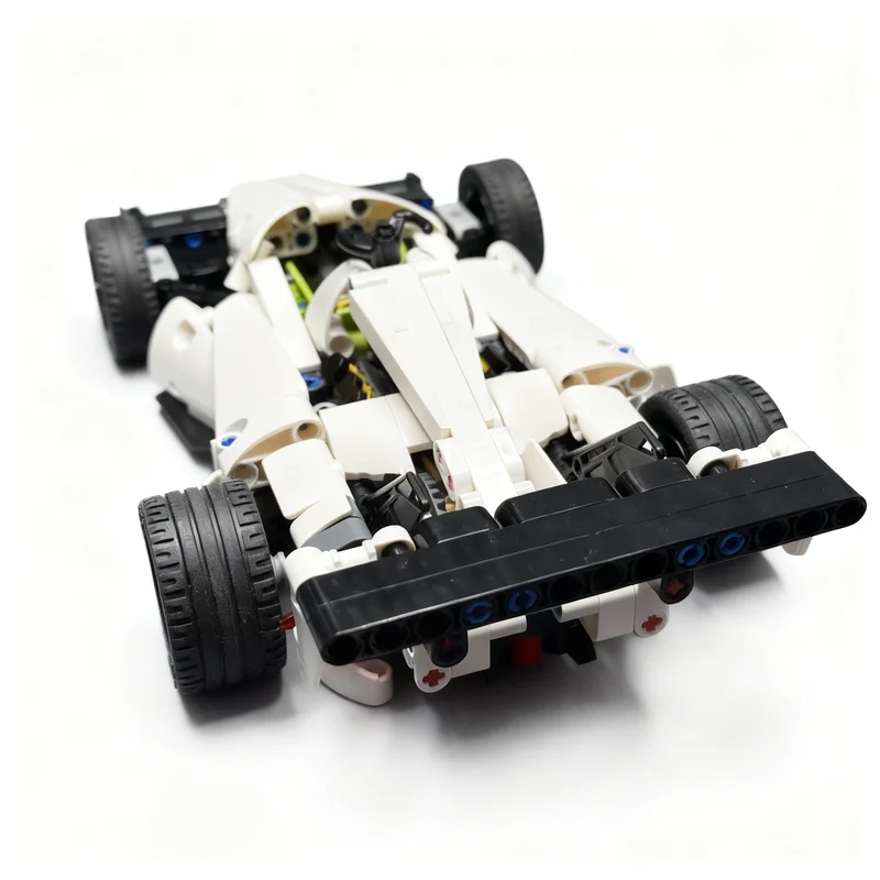 516 個 MOC テクニカル S インディカー代替ビルドモデルビルディングブロックアーキテクチャクリスマスギフトおもちゃクリエイティブブリックキッズ