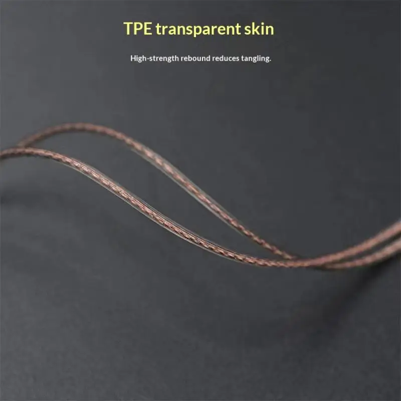 QDC IEM Replacement Cable Oxygen Free Copper Wire: 3.5mm Audio Plug Dual Parallel Earphone Monitor