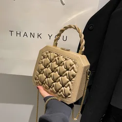 Brand genuine leather handbag casual messenger bag lady designer shoulder bag small lady bag handbag small square bag clutch
