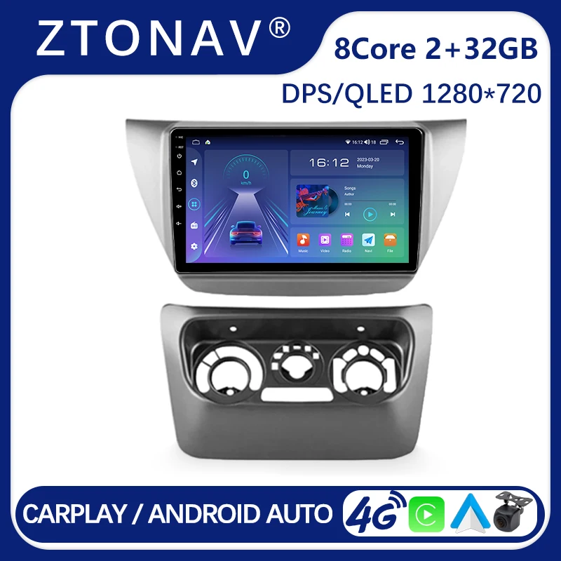 

Car Radio For Mitsubishi Lancer 9 CS 2000-2010 Android Screen Media Video Player Car DVD Player Headunit GPS Navi Carplay 2 Din