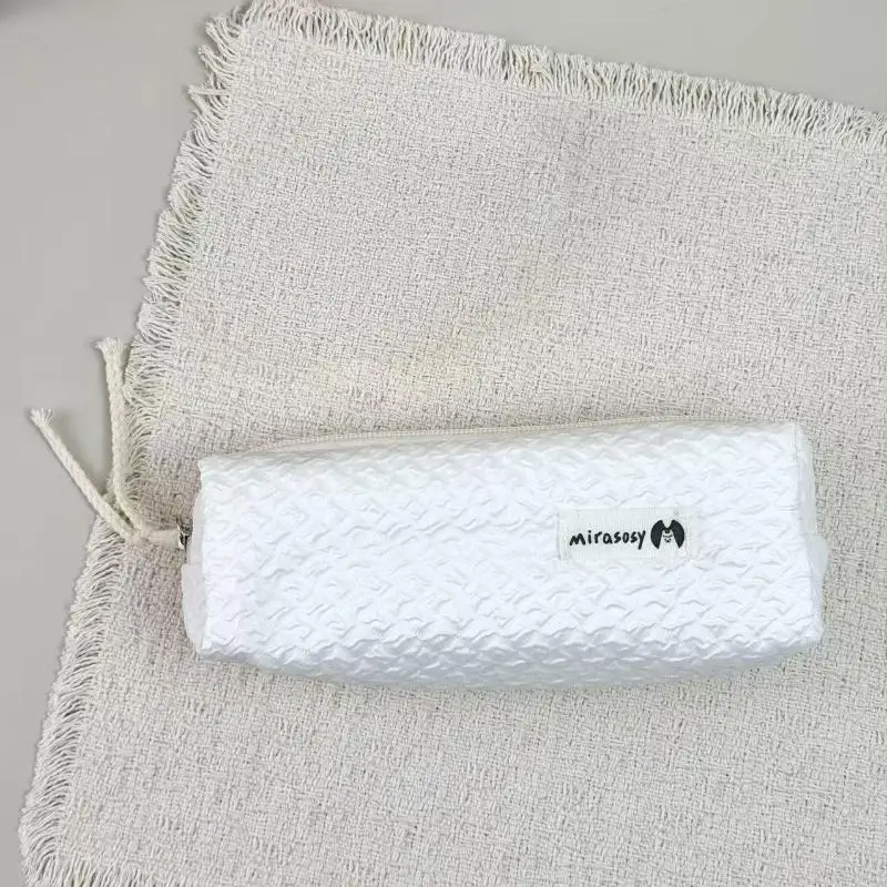 Schul-Organizer, Stiftetui mit Punktmuster, Stifttasche aus Canvas, tragbare, multifunktionale Stifttasche für Zuhause, Schüler und Studenten. – Detail 6