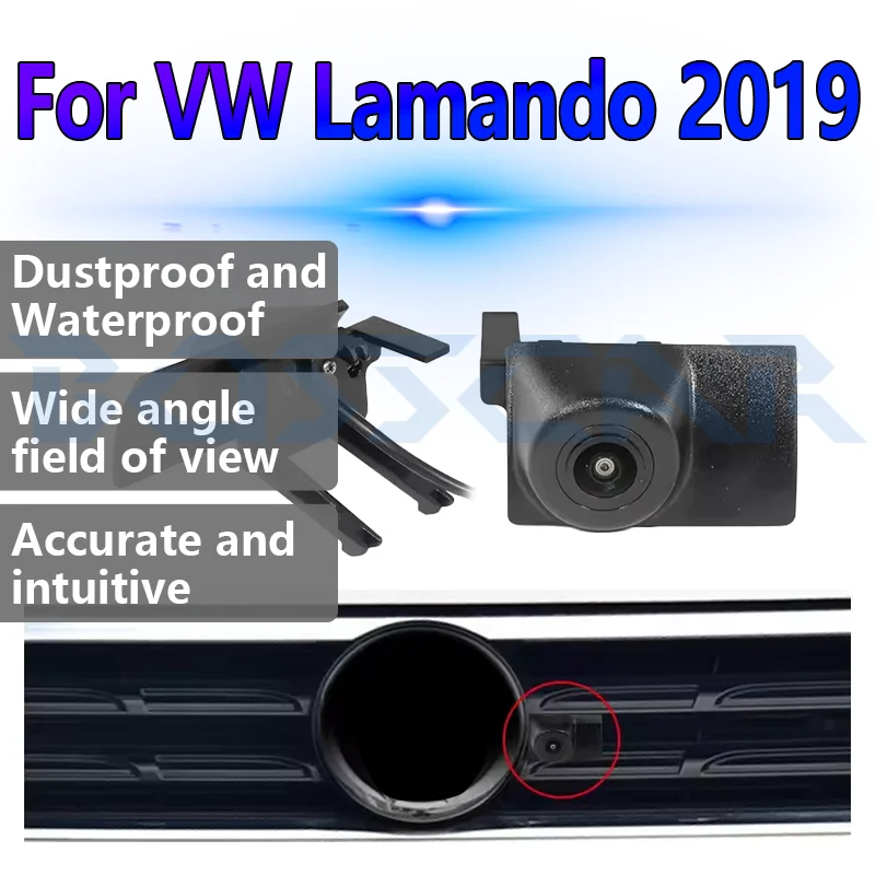 

Для VW Lamando 2019, камера переднего вида OEM AHD HD, ночное видение, водонепроницаемая система парковочного монитора, аксессуары для автомобильной электроники