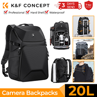 K&F Concept 20L Outdoor Camera Backpack HardShell 15.6\