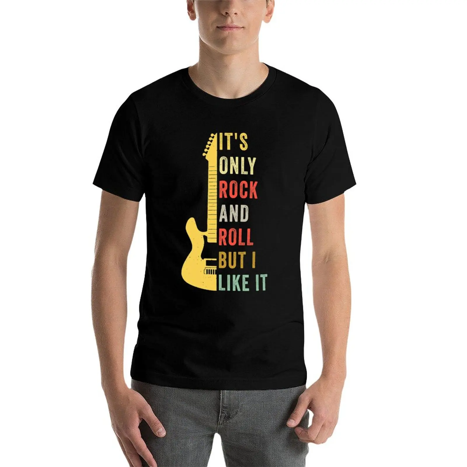 

It's Only Rock 'n' Roll But I Like It T-Shirt essential t shirt cotton t shirts high quality anime t shirts for man T-Shirt