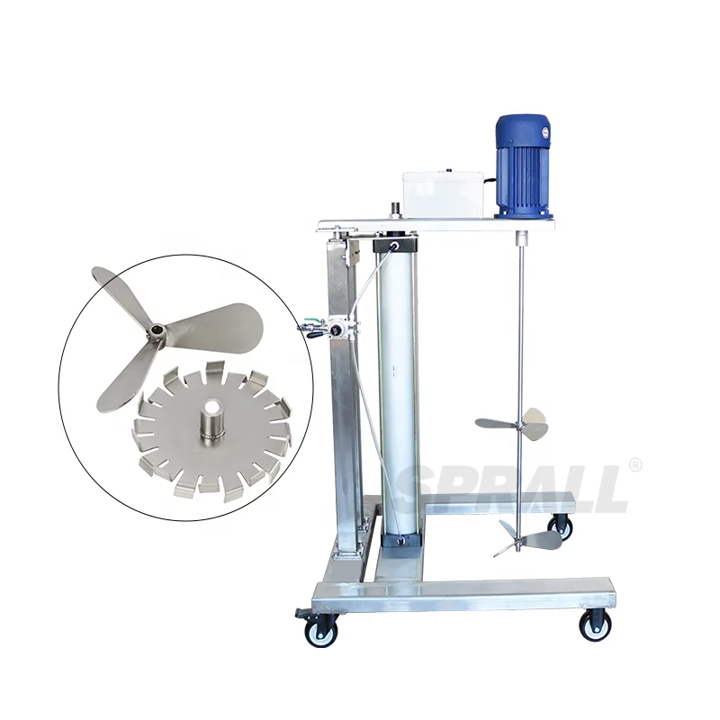 【HOT】High-speed Dispersion Frequency Conversion Electric Mixier Dispersing Machine Juice Mixer Machine for Restaurant Fluid Blen
