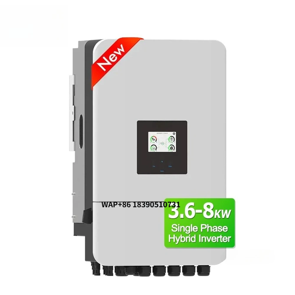 

2025 Deye New Arrival Hybrid Inverter 3.6KW 5KW 6KW 8KW Solar Inverters for Residential Systems
