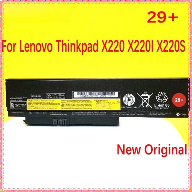 

NEW Laptop Battery For Lenovo Thinkpad X220 X220I X220S 42T4899 42T4900 42T4942 42T4872 42T4865 42T4866