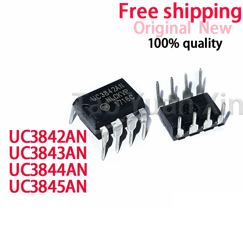 (50piece) 100% new uc3842an uc3843an uc3844an uc3845an dip-8 chipset