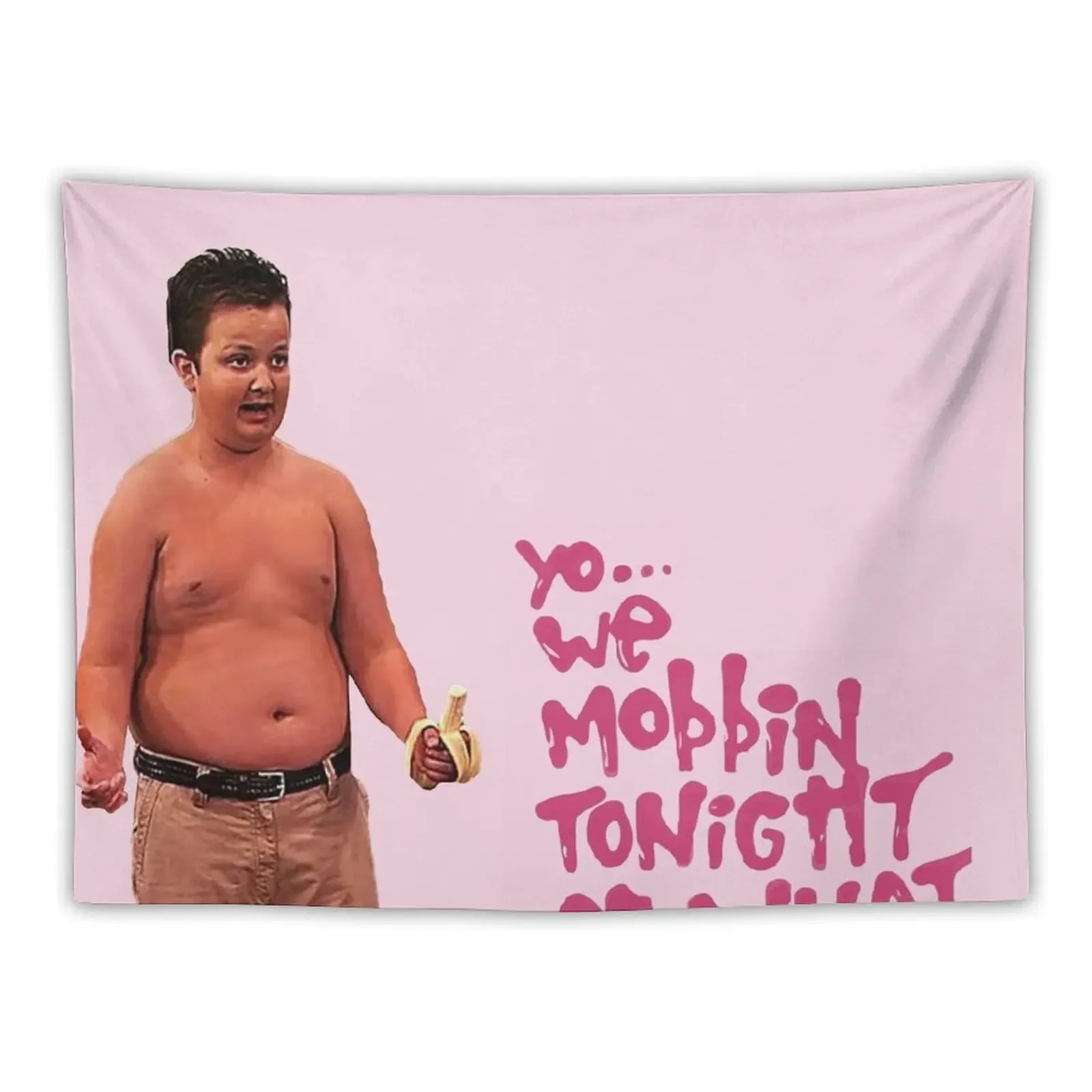 Gibby Mobbin Or What?.. Yo... We Mobbin Tonight Or What ? Tapestry Aesthetic Home Decor Home Decor Accessories Tapestry