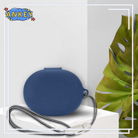 for SoundPeats T3 Pro Life Case Earphones Premium Silicone Cover Shockproof Accessible Charging Port with Lanyard