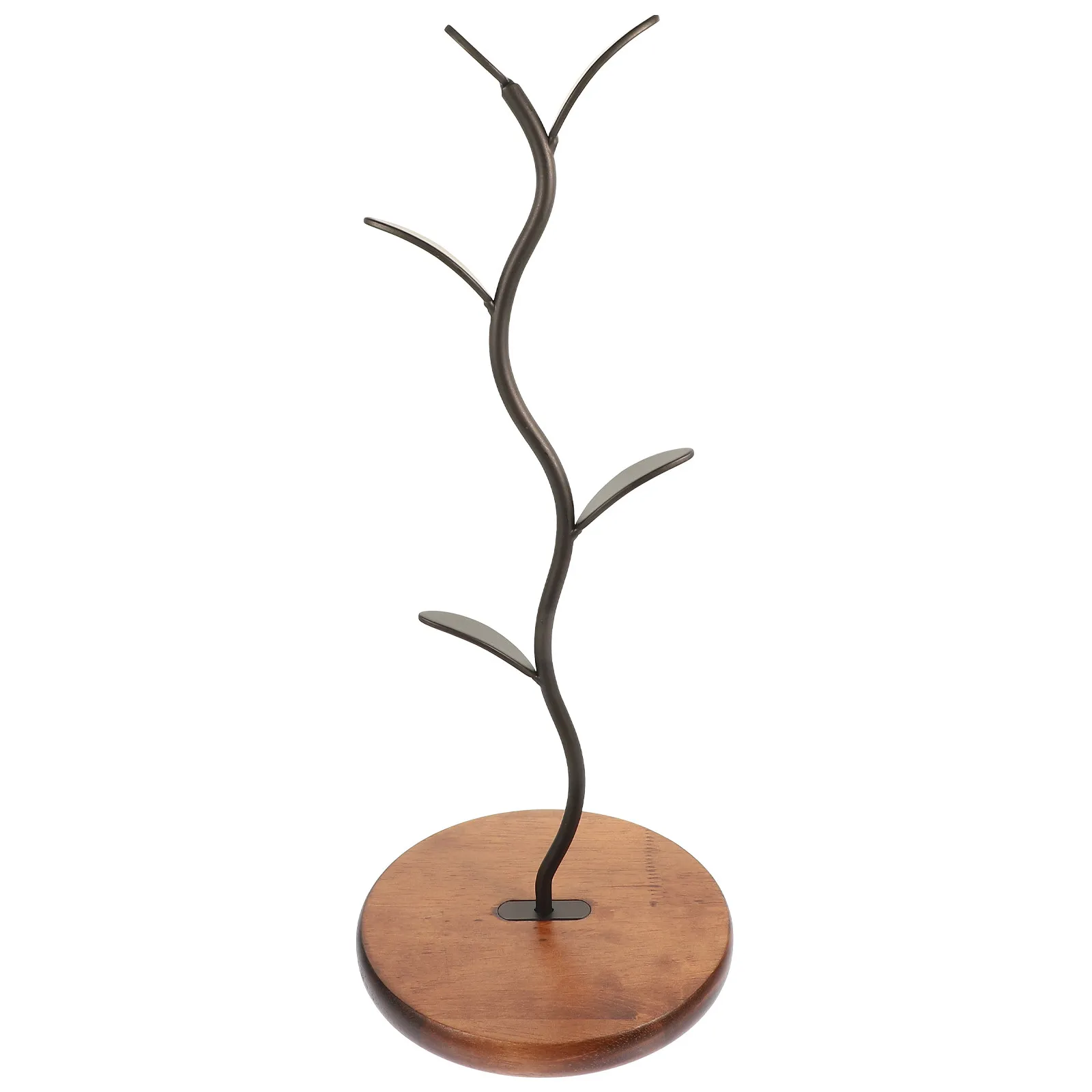Premium Anti-Rust Coffee Mug Tree Holder Compact Cup Drying Stand for Kitchen Bar Counter Cups Organizer Iron Cup Rack Household