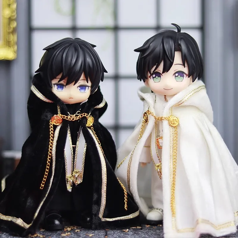 

1/12 12 Points Doll Clothes Fashion College Uniform Cloak Model Accessories Fit OB11 Bjd Ashi 2 Body In Stock