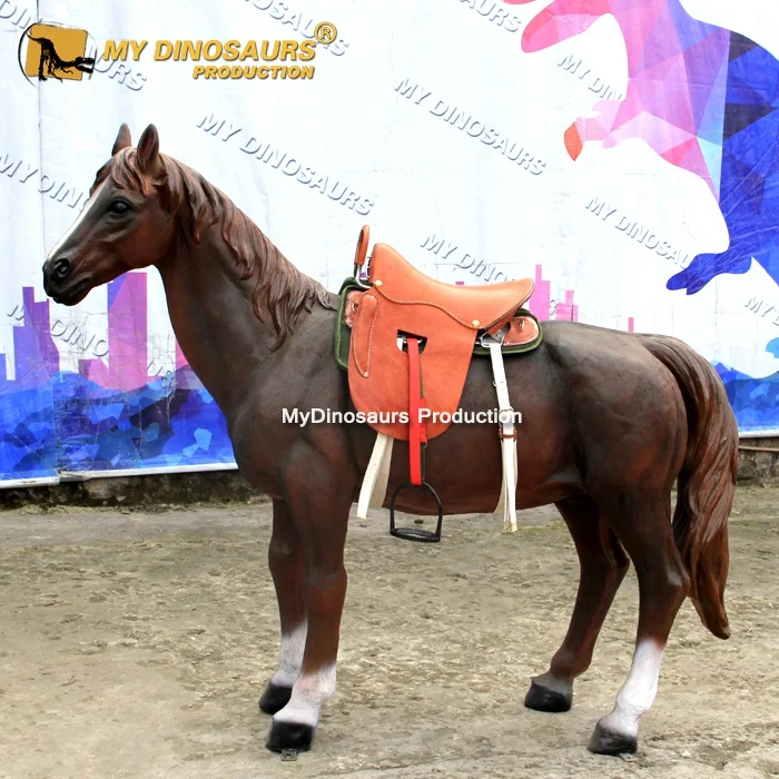 Amusement Park Life Size Horse Riding Simulator for Sale