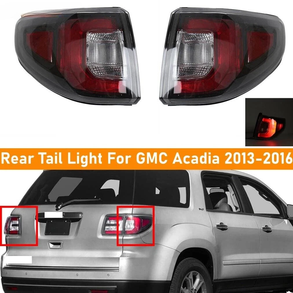 1Pcs Left/Right Rear Bumper Tail Light LED Rear Tail Lamp Tail Lamp Assembly 84051375 84051376 For GMC Acadia 13~16
