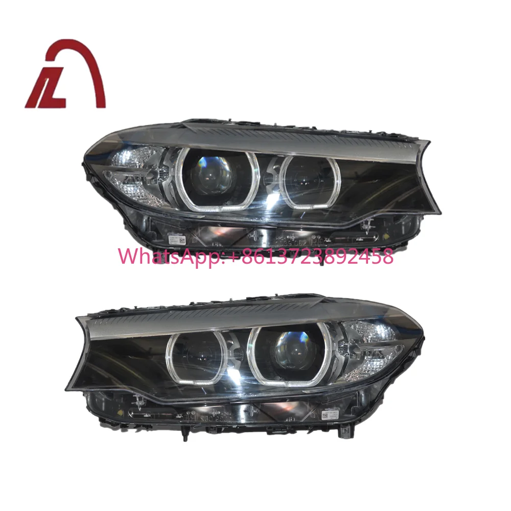 Car Led Headlight Angel Eye for Bmw 5 Serie G30 G38 530I 535I 538I 2018-2020 Led 12V G30 G38 Headlights Led Lights for Car