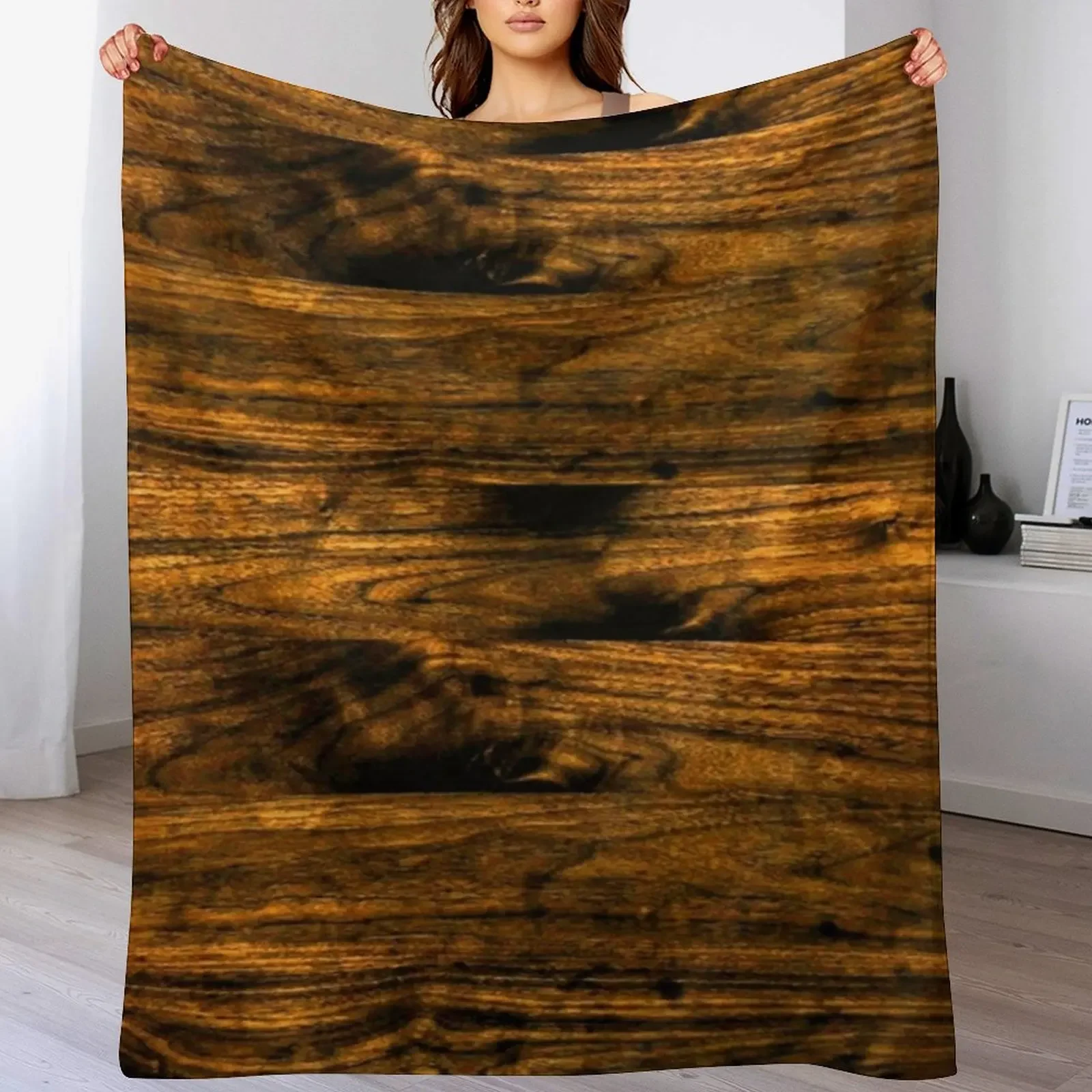 

Brown and black Surface texture Throw Blanket Polar Tourist Quilt Nap Blankets
