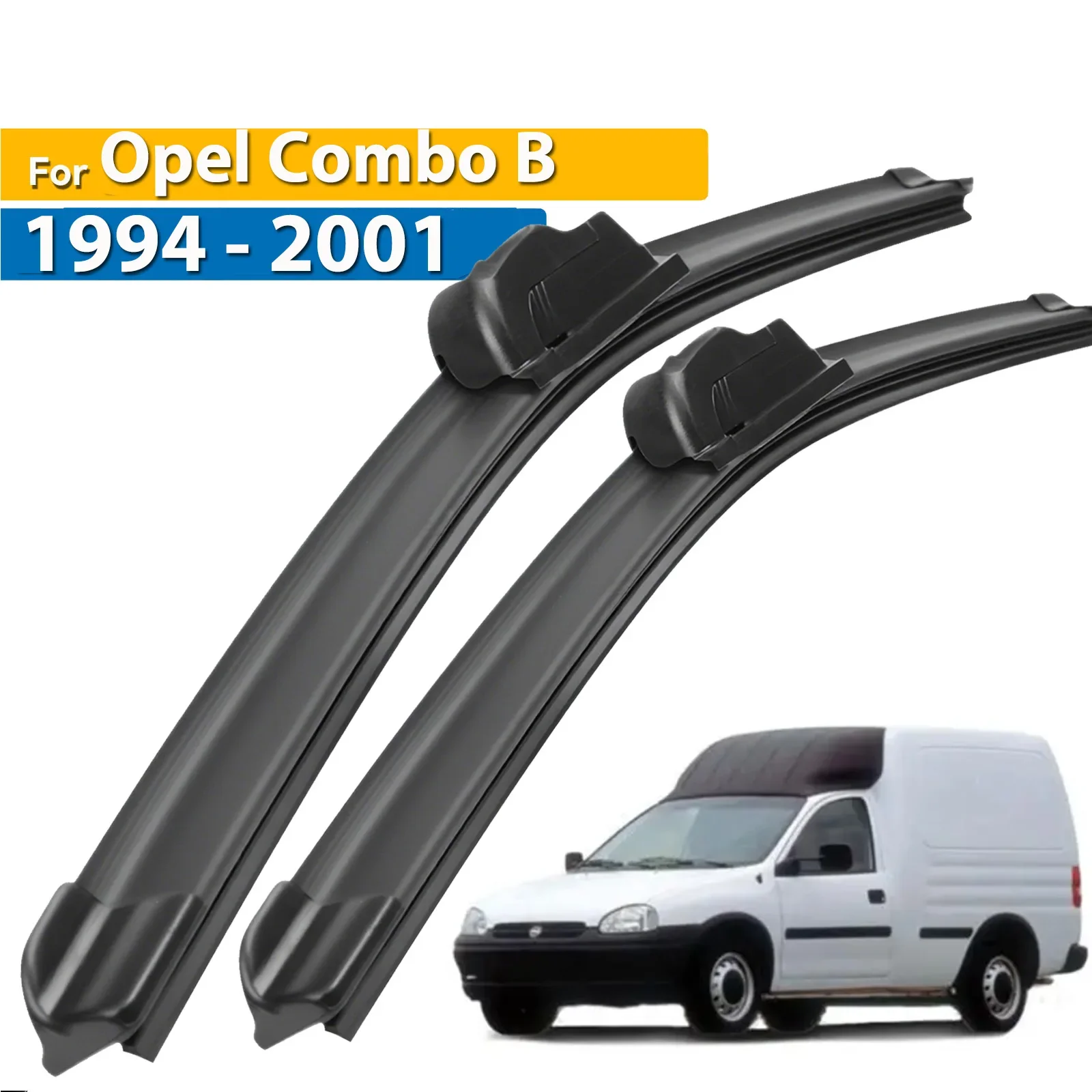 

Wiper LHD Front Wiper Blades For Opel Combo B 1994 - 2001 Windshield Windscreen Clean Window Car Rain Brushes 18"+18"