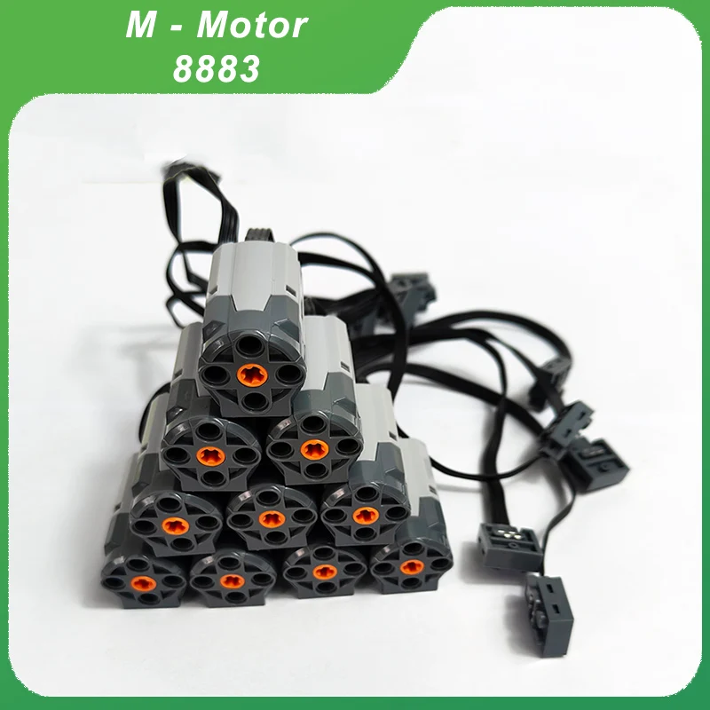 PF 8883 M - มอเตอร์ Multi Power ฟังก์ชั่นเครื่องมือ PF ชุด Building Blocks อิฐเข้ากันได้กับแบรนด์ DIY ของเล่นการวิเคราะห์ชิ้นส่วน