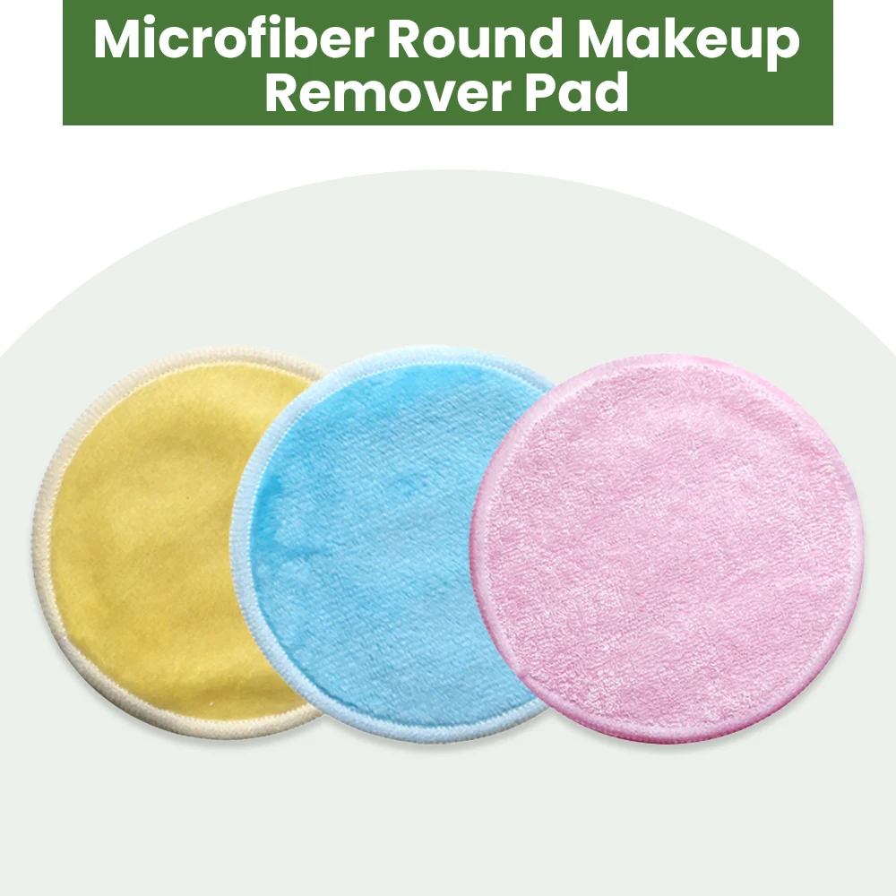 6/12 pezzi di dischetti struccanti in bambù riutilizzabili tondi lavabili per la pulizia del viso tamponi per la rimozione del trucco in cotone strumenti per la pulizia della pelle