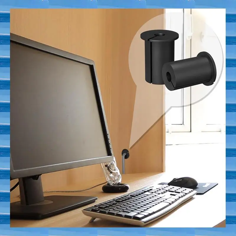 

Cable Routing Kit, Wall Grommet For 1Inch Wall Hole, Cable Feed Through Bushings, Wall Bushing For Ethernet Cable(8 Pcs)