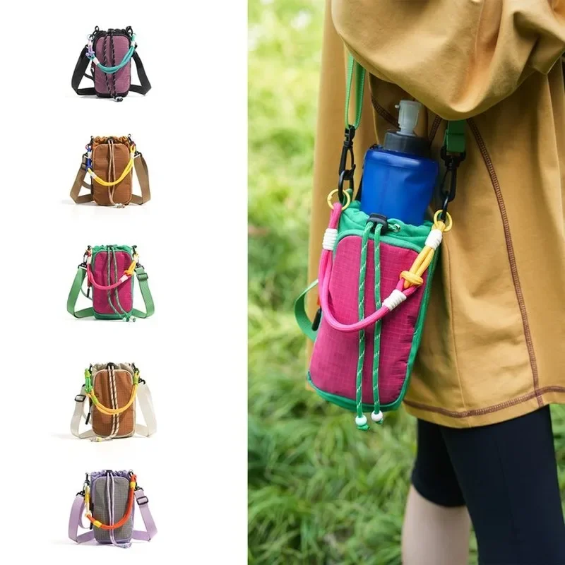 Drawstring Water Bottle Crossb - Hydration Pack Outdoor 评论和价格