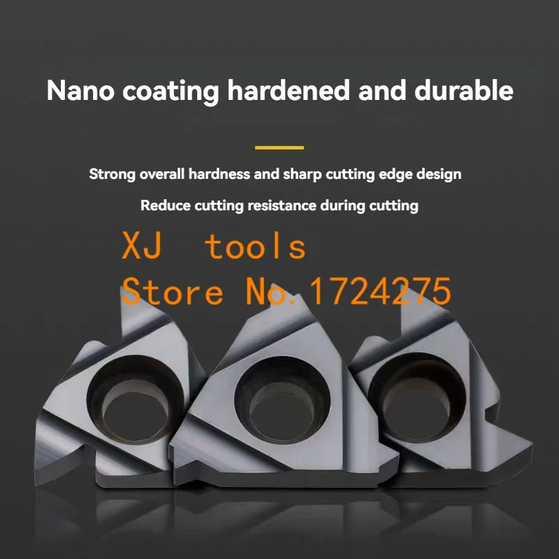 22ER 22IR N60 N55 3.5ISO 4.0ISO 4.5ISO 5.0ISO 5.5ISO 6.0ISO Indexeerbare Draaigereedschappen CNC Draaibank Cutter Threading Carbide Wisselplaten