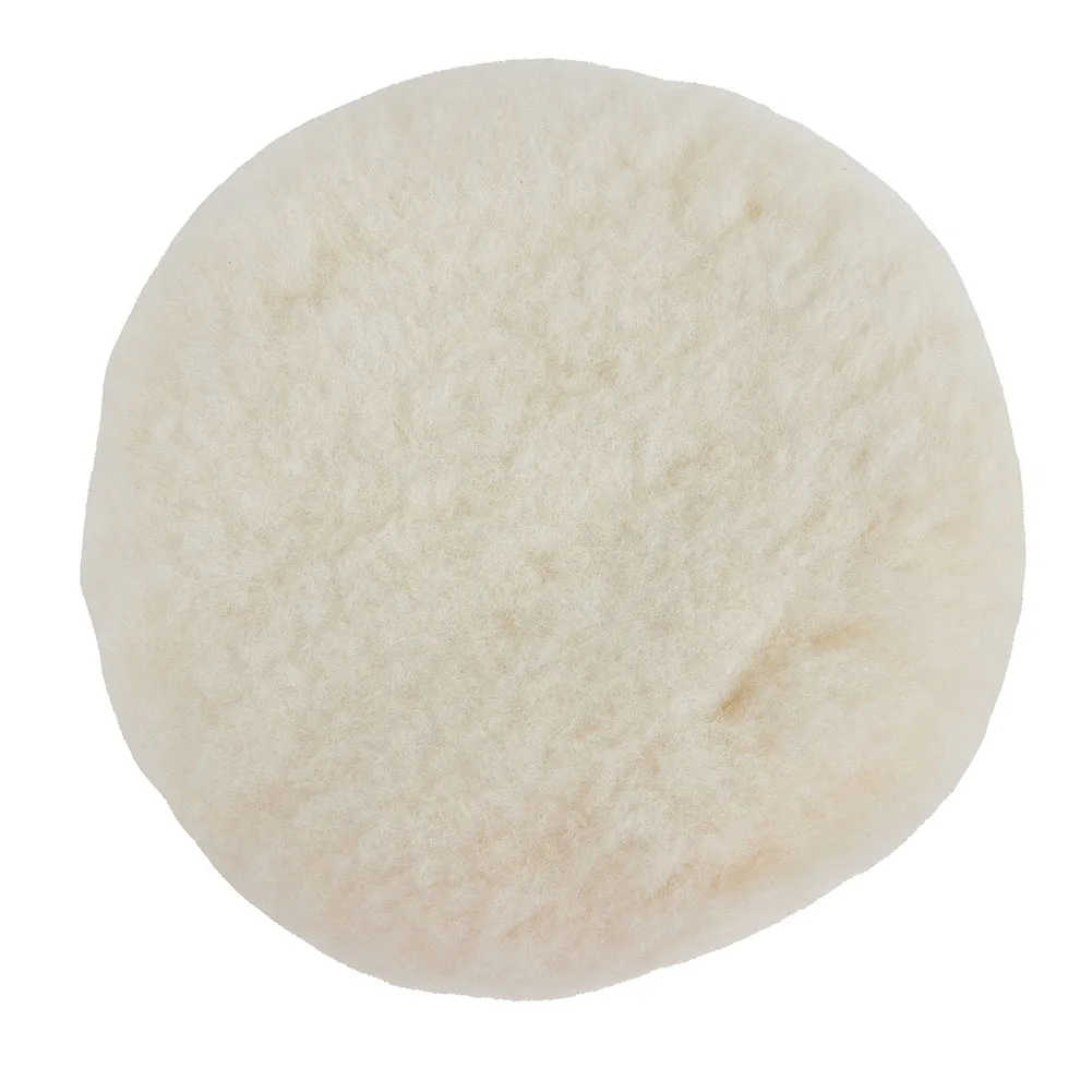 

Brand New New Practical Useful High Quality Buffing Pads Buffing Lambs Pad Polisher Polishing Wheel Wool 7inch Bonnet