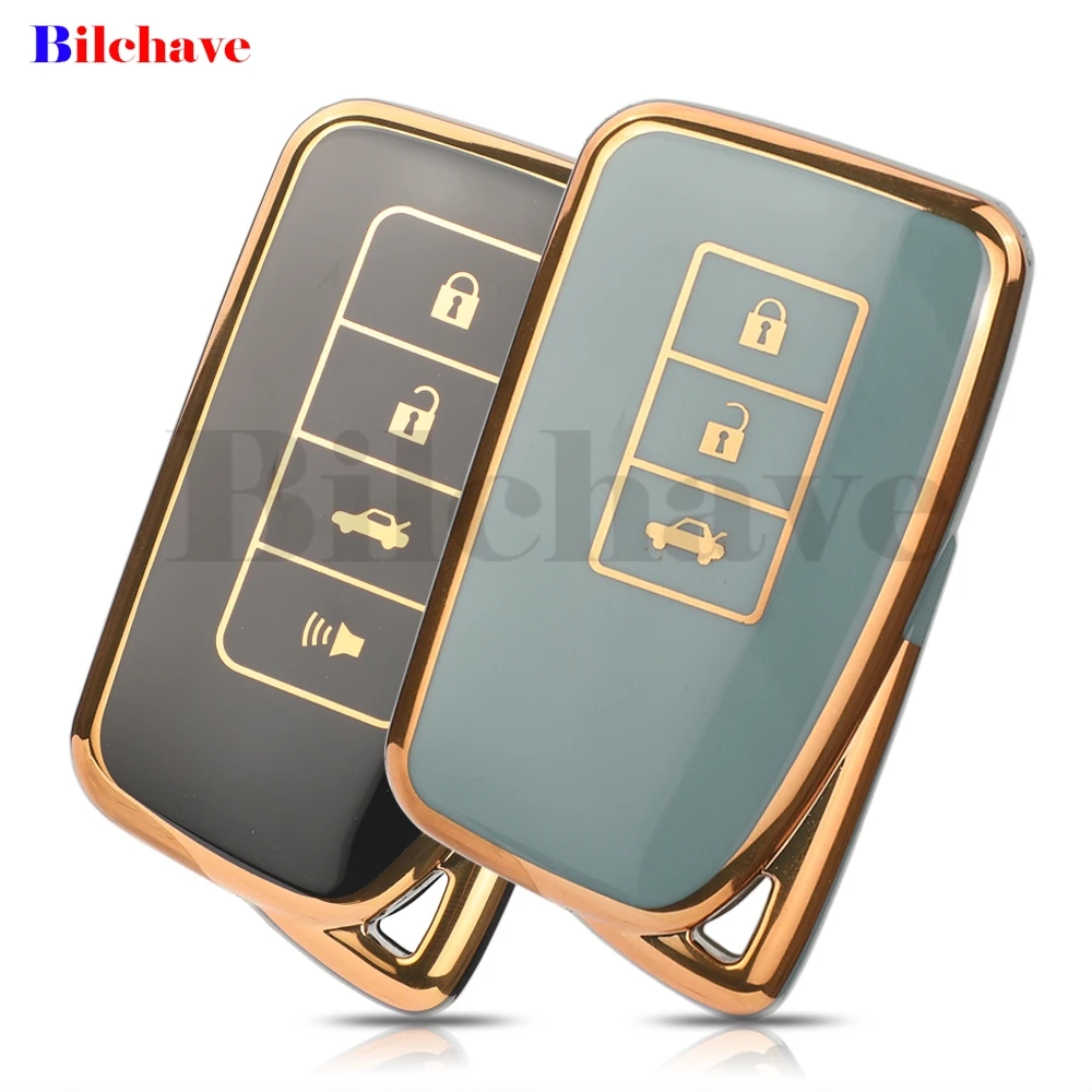 

Чехол для автомобильного ключа jingyuqin из ТПУ для Lexus NX300 RX350 Es300h Rx450h GS300 GX470 IS250 ES350 LX570 GX460 Is300h, держатель для брелока