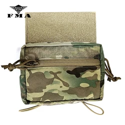 FMA Chest Pocket Drop Pouch Multicam Hanging Bag for Chest Rig Universal Molle Bags
