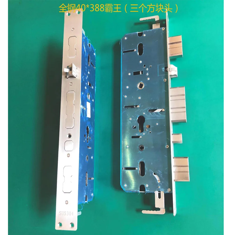 Умный Замок, размер корпуса 40*388, материал из нержавеющей стали, Противоугонный дверной замок, чехол, замок, фурнитура, фитинги