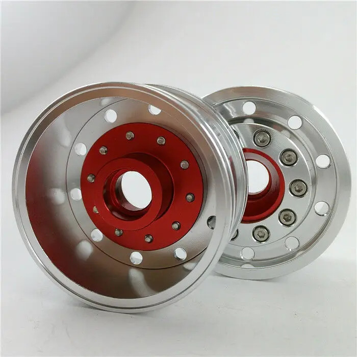 

1/14 RC Upgraded Large Metal Front Wheel Hub For Diy Tamiyaya Truck Toucan Spare Parts Controlled Adults Toys Th01404