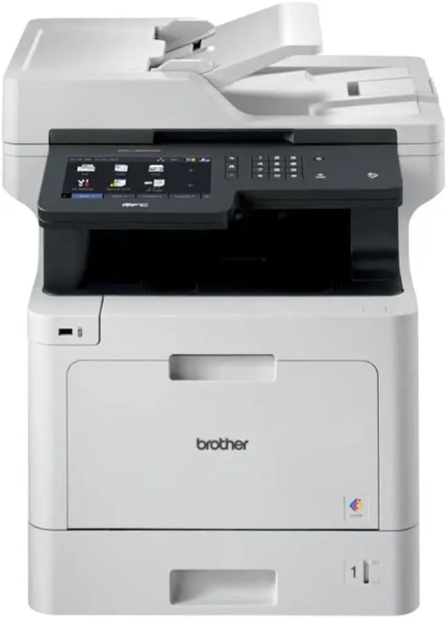 MFC‐L8905CDW Business Color Laser All‐in‐One Printer, 7” Touchscreen Display, Duplex Print/Scan