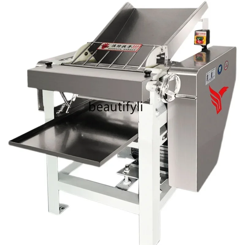 NQ High-speed noodle press Commercial stainless steel noodle binding machine Baozi noodle dumpling pressing machine