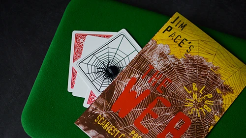 The Web by Jim Pace (All gimmick included) - Magic Tricks Card Magic Illusions Fun Magician Toys Spider and Net Magia Toys