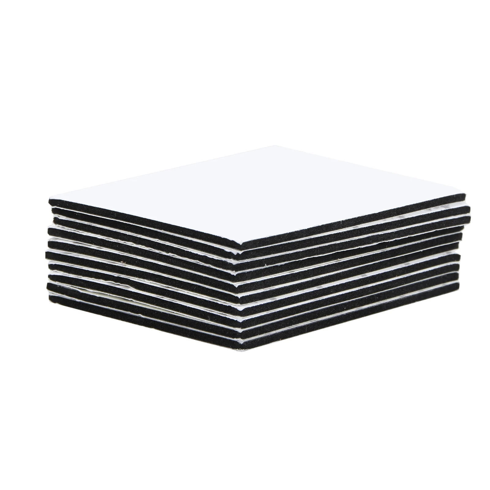10* 3M EVA Double Sided Adhesive foam tape Strong Sticky Pads Black (80*60*1.5mm) For DIY Art Crafts Supplies