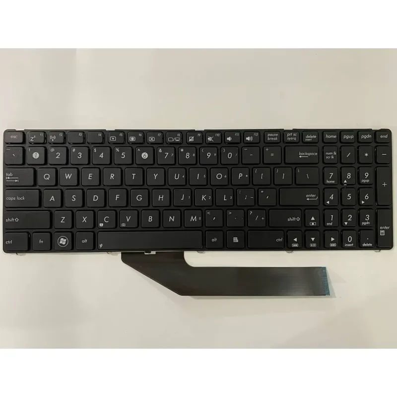 Teclado para Notebook ASUS K50IJ K50ID P50 P50IJ (Layout EUA)