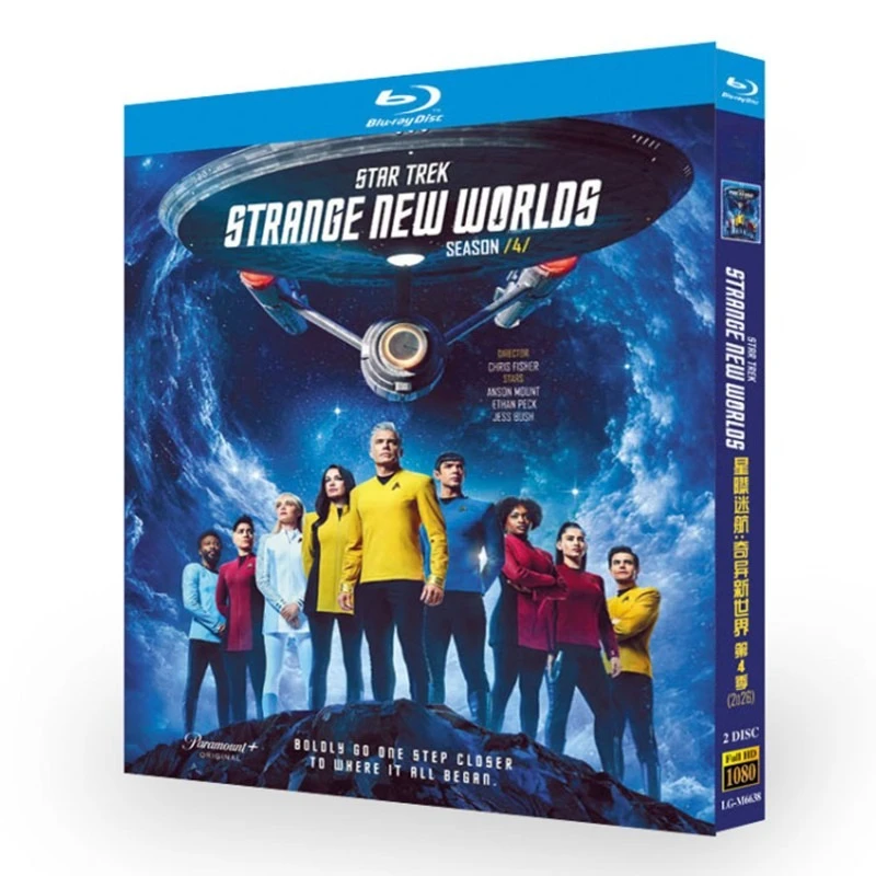 Star Trek: Strange New Worlds Season 4 (2026) 2-BD New Sealed Box Set Blu-ray disc