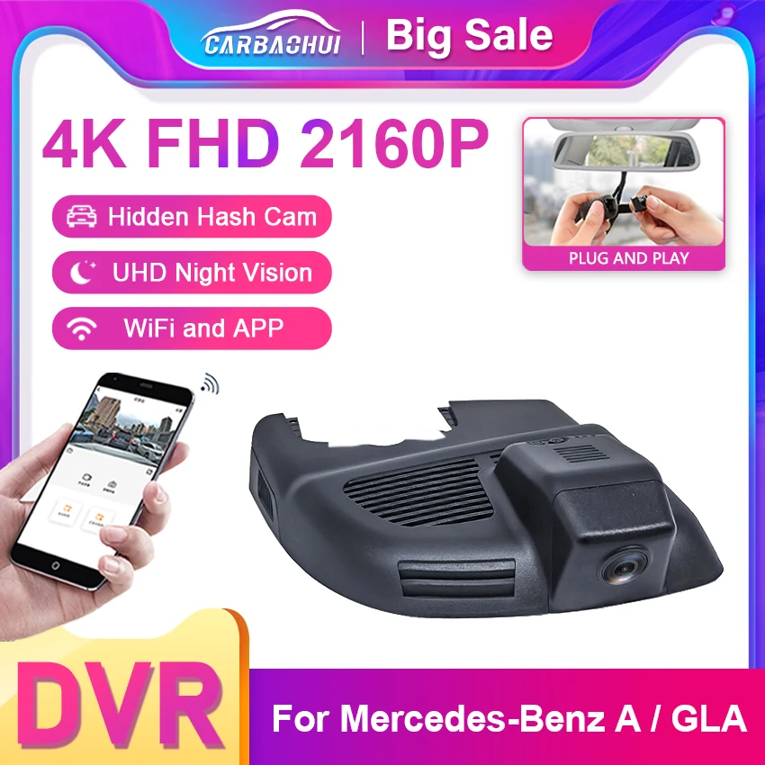 4K Dash Cam Car Dvr… - image
