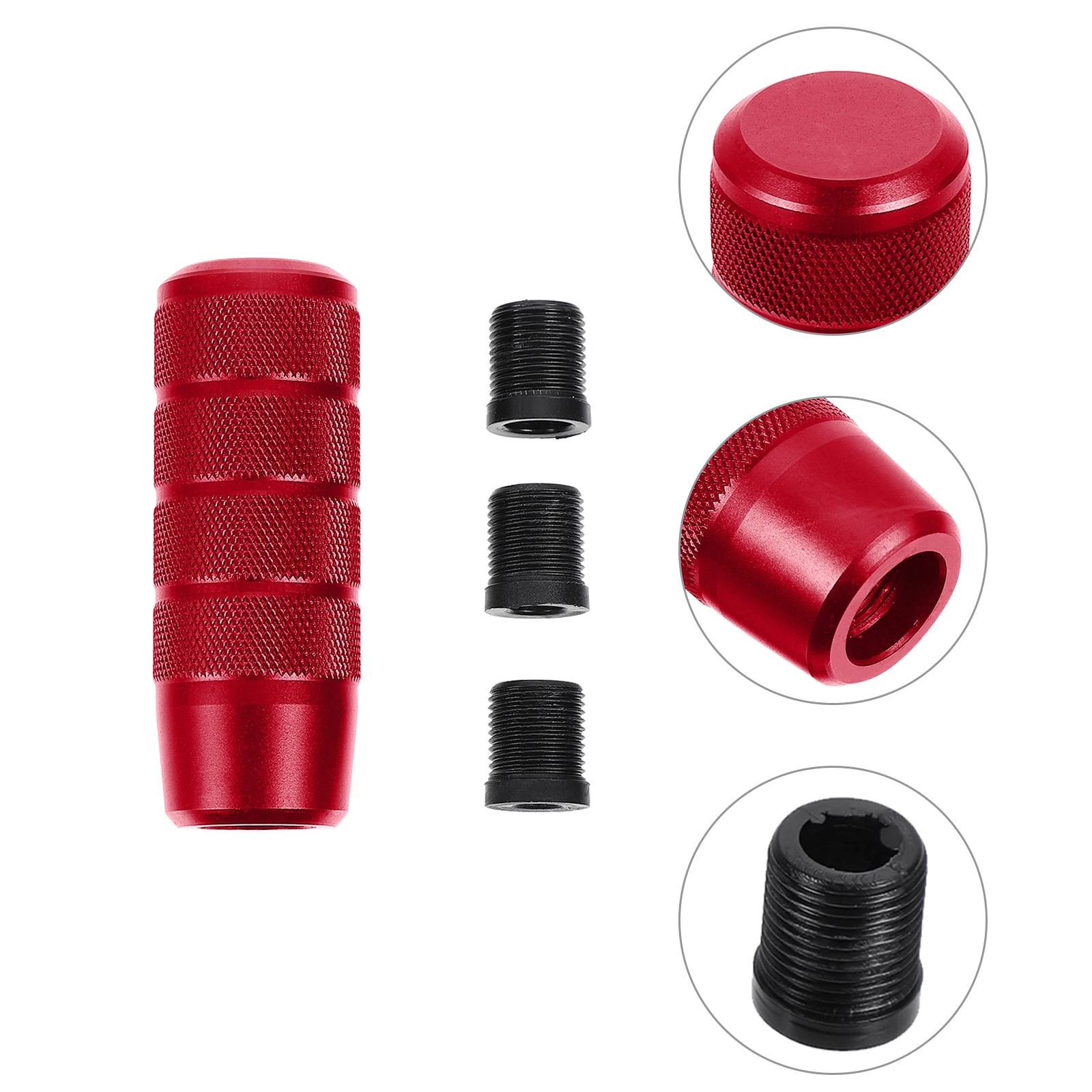 

Durable Aluminum Alloy Gear Knob Replacement Car Shifter Head Gear Lever for Car Modification Accessory Knob Aluminum Alloy Head