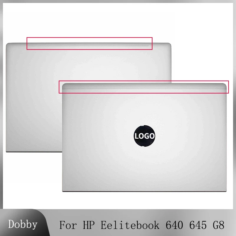 Funda trasera LCD Original para ordenador portátil HP Elitebook 640 645 G8, carcasa de repuesto, color plata