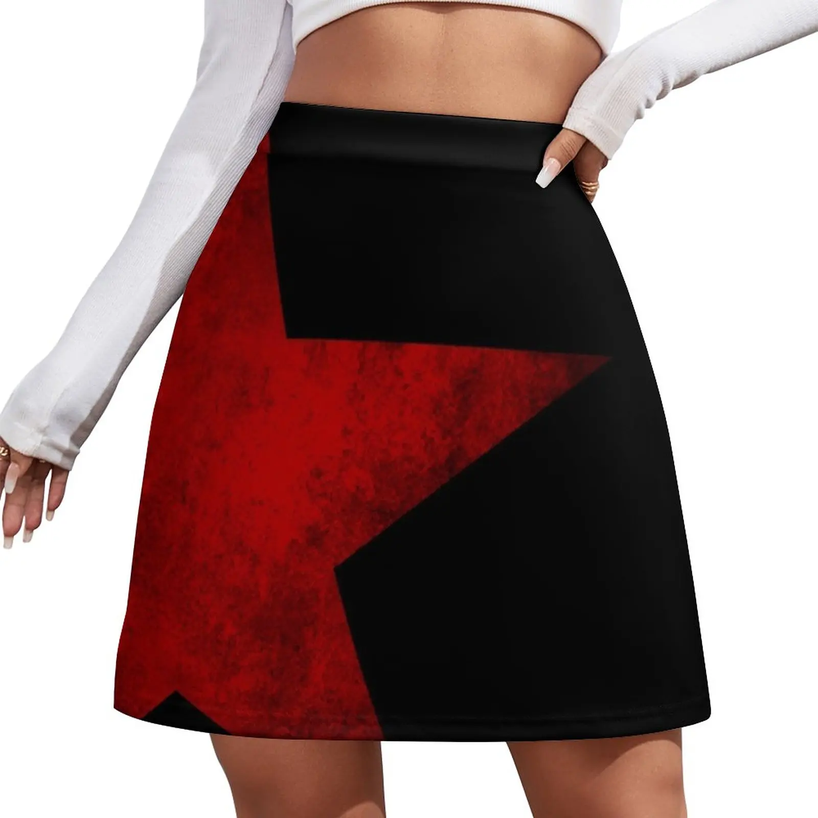 

Red Star of the Winter Soldier Mini Skirt new in clothes luxury designer clothing women women's stylish skirts Women's clothing