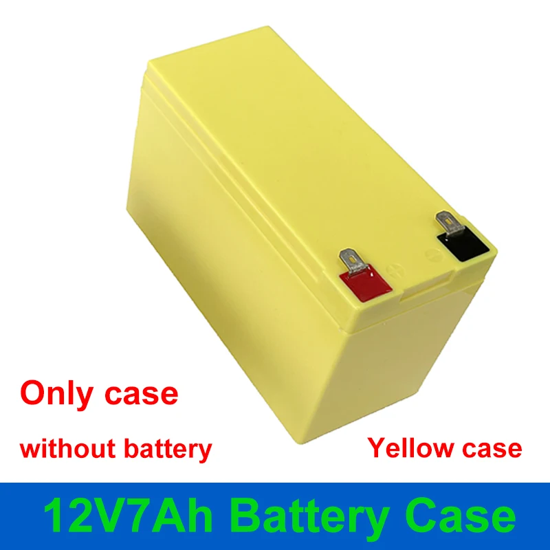 12V 7Ah Batterij Case Fit 21Pcs 18650 Cellen 12V7Ah Lege Doos 3*7 Houder 3S25A Bms Nikkel strip Opbergdoos Voor Diy Batterij