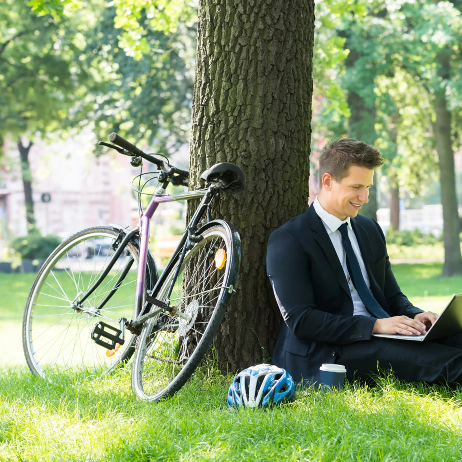 

1 Pair Aluminum Alloy Bicycle Pedals Sturdy Wear-Resistant For Mountain Bike Kids Adults Rainy Day Use With Pegs Bike