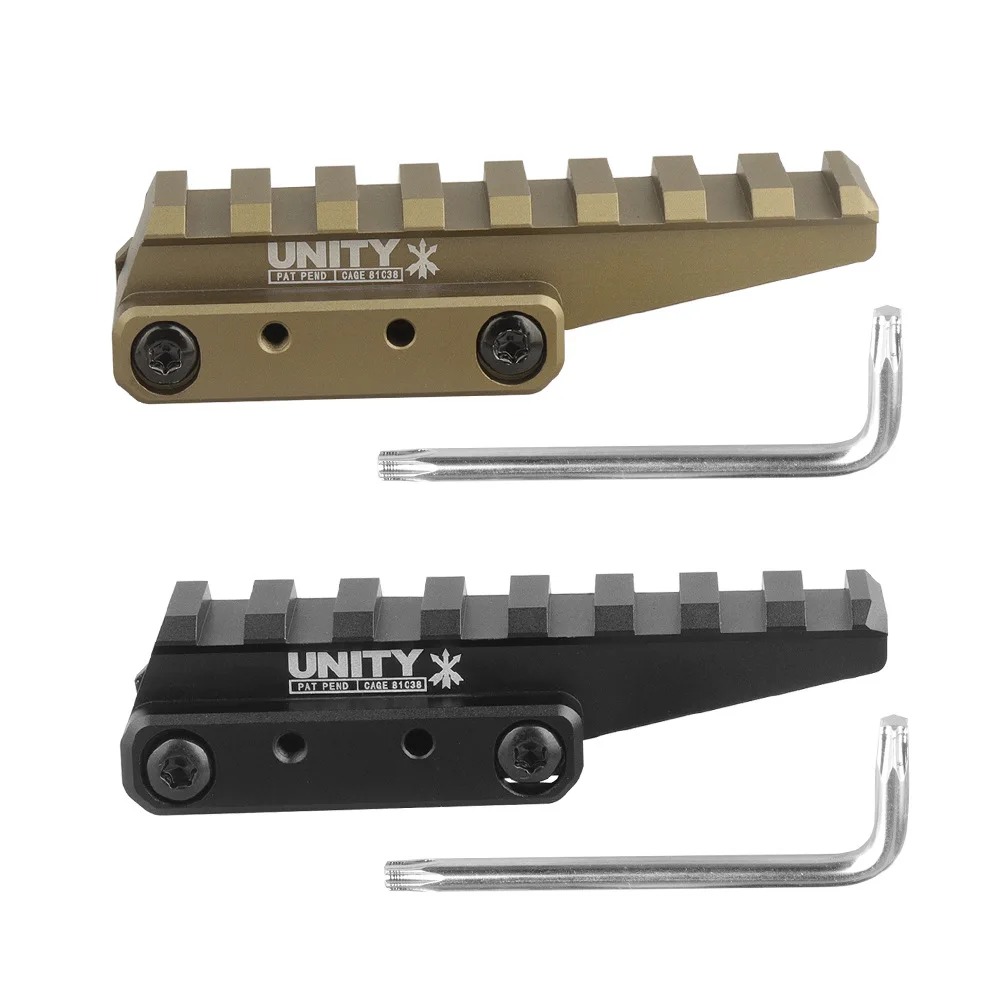 Support de montage optique Unity Tactical FAST FTC pour lunette 551 552 553 558, point rouge, rail de 21 mm, accessoires de chasse